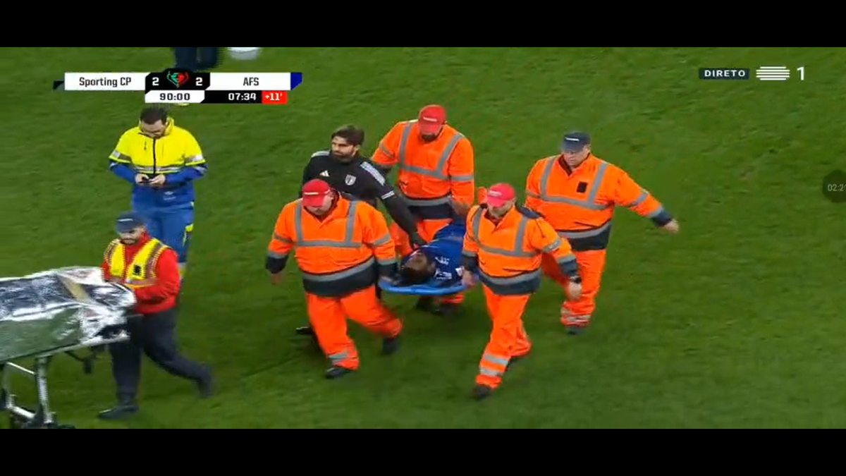 Antoine Baroan, accidentare groaznică în Sporting - AFS