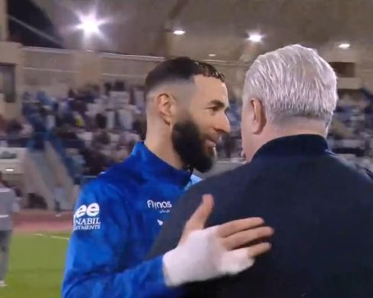 Marius Șumudică și Karim Benzema