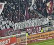 Mesajele afișate de galerii la Rapid - Petrolul