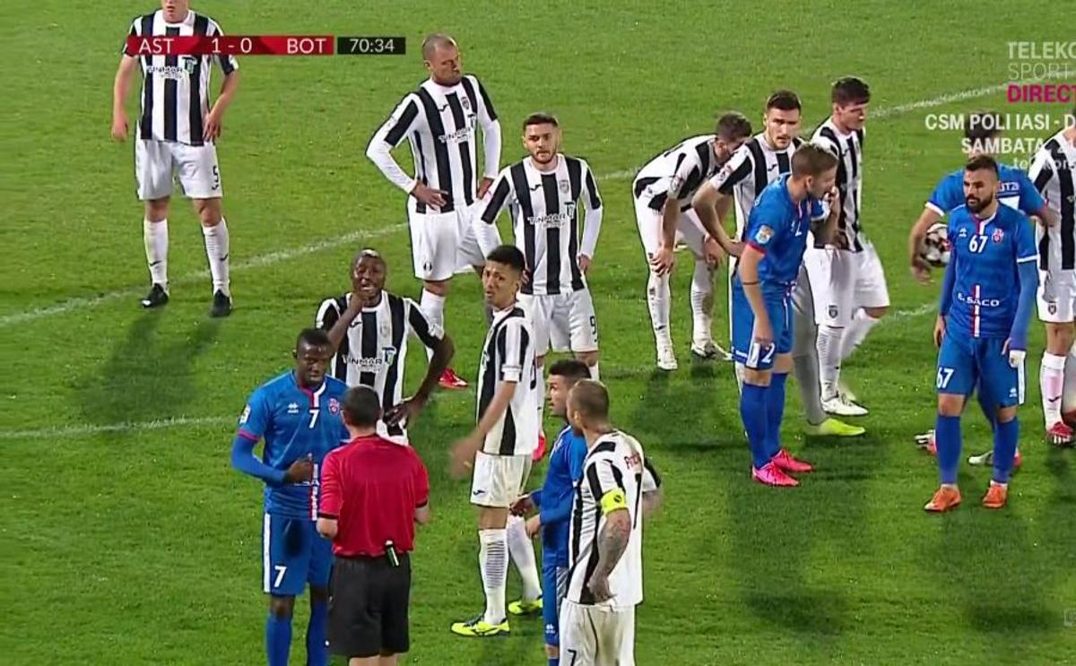 ASTRA - BOTOȘANI 1-0 // FOTO Oaspeții au cerut lovitură de la 11 metri pentru un henţ al lui Răduţ » Ce arată reluările