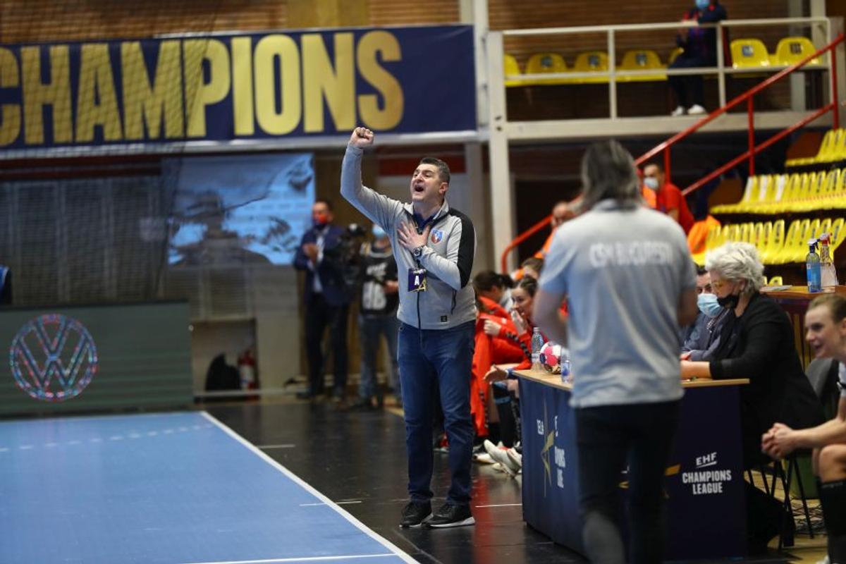 FOTO SCM Rm. Vâlcea - CSM București, Liga Campionilor, tur, 06.03.2021
