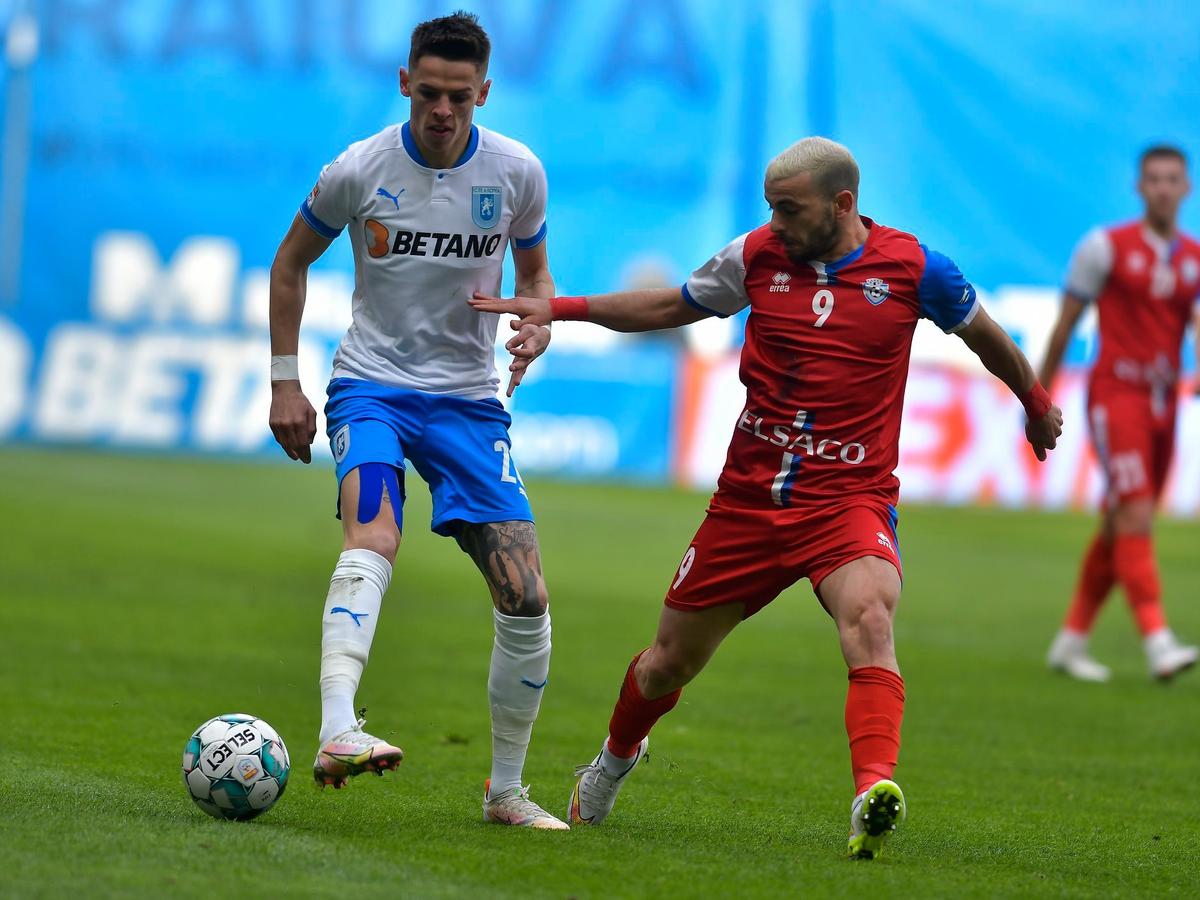 Record în Liga 1, după golul din Craiova - Botoșani! Cel mai tânăr marcator din acest campionat a adus victoria oltenilor