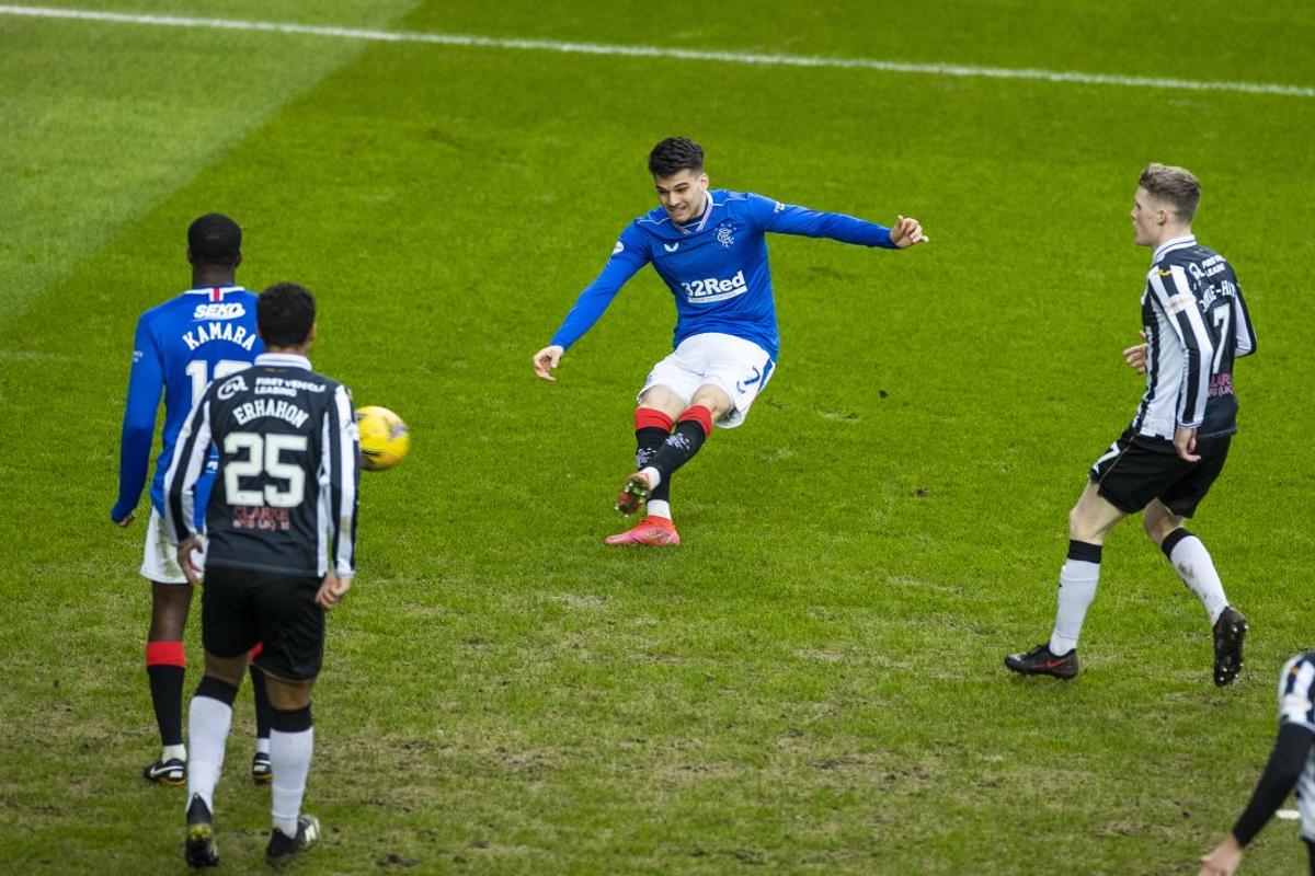 FOTO RANGERS - ST. MIRREN, GOL IANIS HAGI 06.03.2021