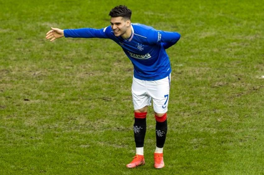 Ianis Hagi, în Rangers - St. Mirren // foto: rangers.co.uk