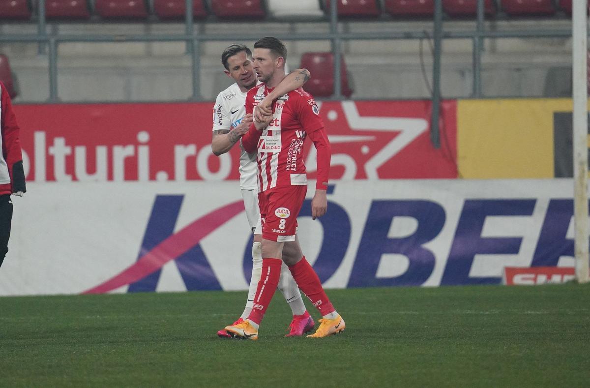 Edward Iordănescu nu va sta pe bancă la meciul cu FCSB + Pedeapsă drastică pentru Andrei Cristea