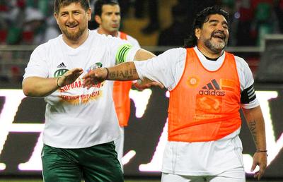 Înainte de Pancu, au fost Diego Maradona sau Luis Figo » Cum a cumpărat Kadîrov starurile fotbalului de-a lungul timpului
