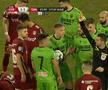 Steliano Filip, eliminat în meciul CFR - Dinamo
Foto: captură telekom