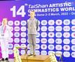 Gimnasta ucraineană Daniela Batrona (15 ani) a refuzat să urce pe podium alături de rusoaicele Victoria Listunova (16 ani) și Maria Minaeva (16 ani), la etapa de Cupă Mondială de la Doha.