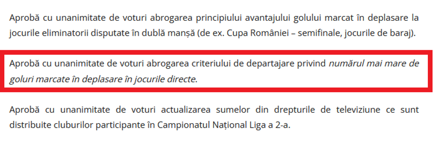 FRF îi învață regulamentul pe șefii LPF » Cum va fi stabilit programul din play-out: „Decizia intră în vigoare imediat”