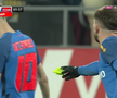 Tavi Popescu n-a știut ce să facă cu banderola de căpitan în finalul meciului UTA - FCSB 3-1