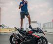 Cătălin Cazacu a înlocuit-o pe Ramona Olaru cu o colegă de la Antenă. Cine e noua iubită a campionului la motociclism