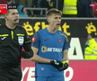 Tavi Popescu n-a știut ce să facă cu banderola de căpitan în finalul meciului UTA - FCSB 3-1