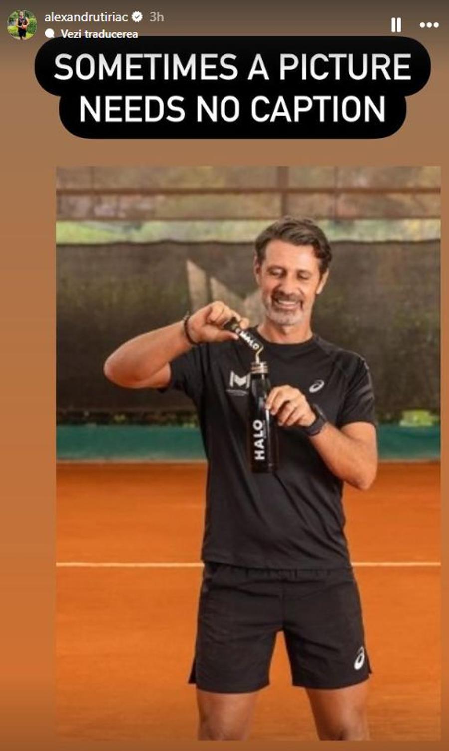 Fiul lui Ion Țiriac nu-l iartă pe Patrick Mouratoglou: „Uneori, nu e nevoie de nicio descriere”