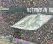 Din Stăpânul Inelelor, 300 sau Biblie? FCSB, scenografie înfricoșătoare la meciul cu Lyon: ce a apărut în Peluza Nord