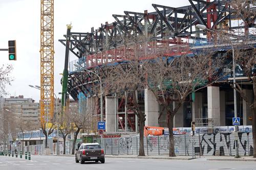 La noul Camp Nou încă se lucrează / Foto: Imago