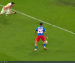 Golul lui Alexandru Băluță la meciul FCSB - Lyon