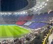 Din Stăpânul Inelelor, 300 sau Biblie? FCSB, scenografie înfricoșătoare la meciul cu Lyon: ce a apărut în Peluza Nord