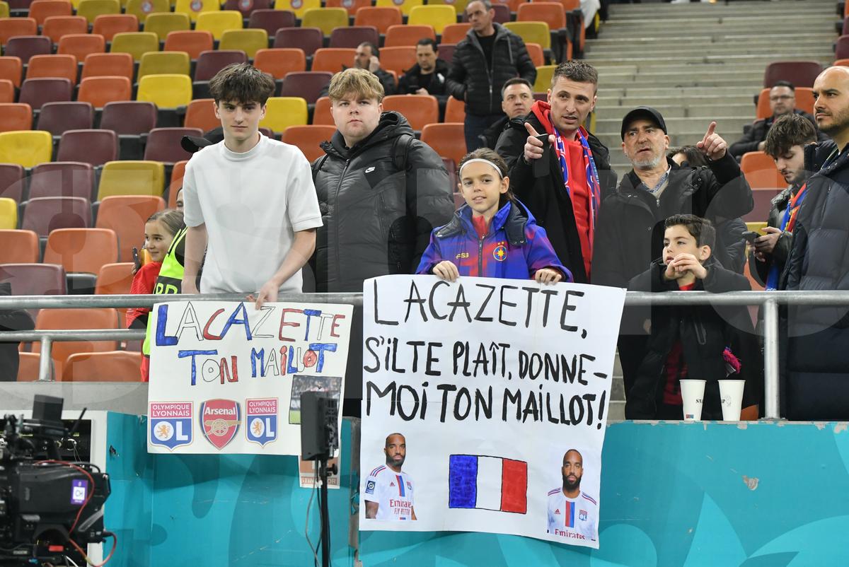 FCSB - Lyon, imagini din partidă
