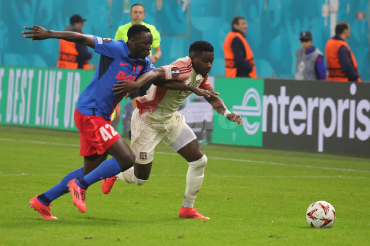 FCSB - Lyon, imagini din partidă
