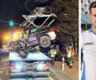 Mașina lui Lorand Deszi în urma accidentului // foto: Heroldsberg Fire Department via wochenklick.de