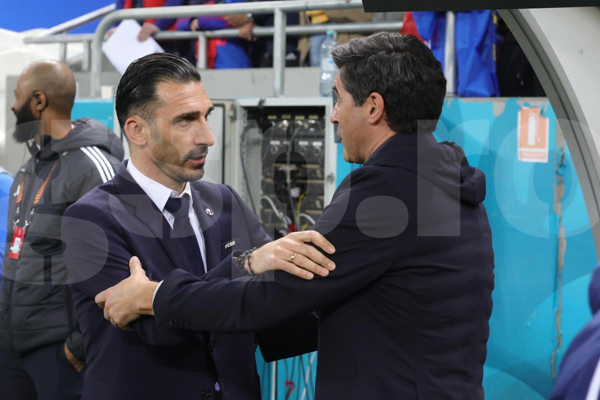 FCSB - Lyon, imagini din partidă