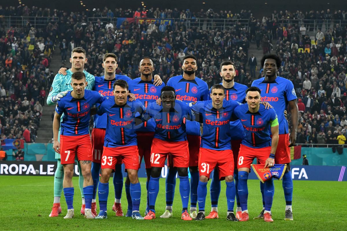 FCSB - Lyon, imagini din partidă