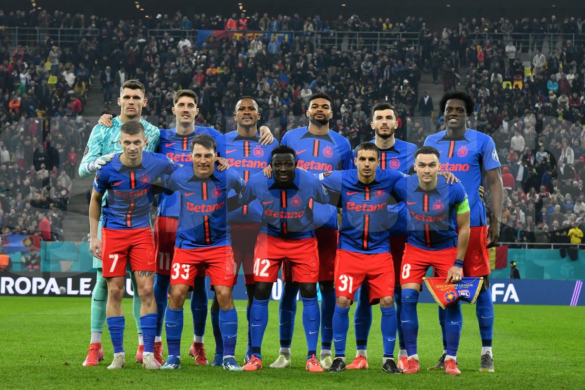 FCSB - Lyon, imagini din partidă