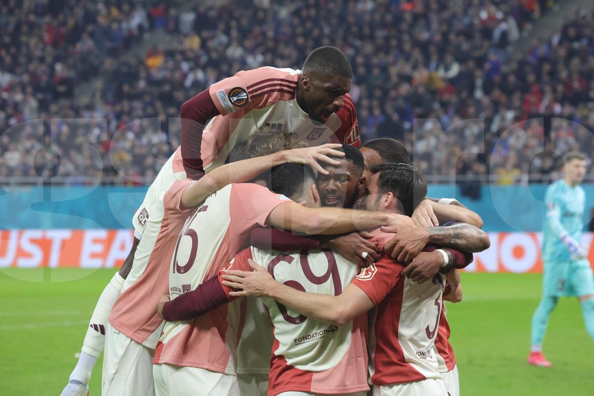 FCSB - Lyon, imagini din partidă