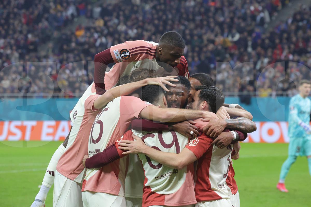 FCSB - Lyon, imagini din partidă
