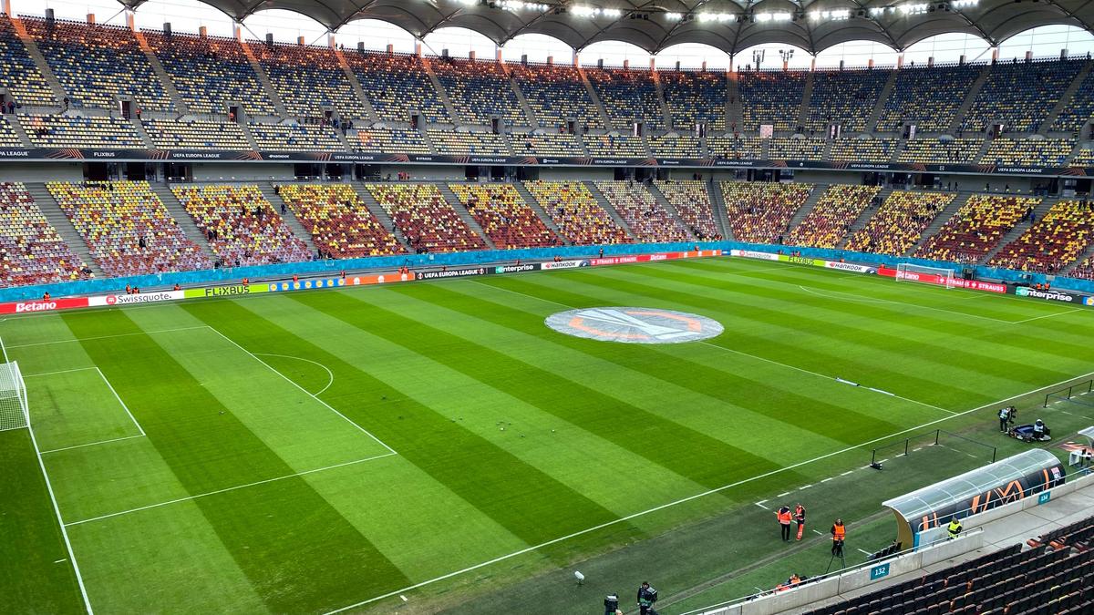 FCSB - Lyon, imagini dinaintea partidei