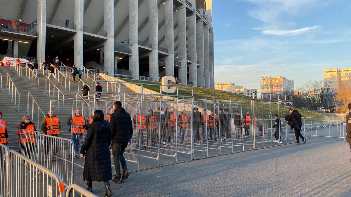 FCSB - Lyon, imagini dinaintea partidei