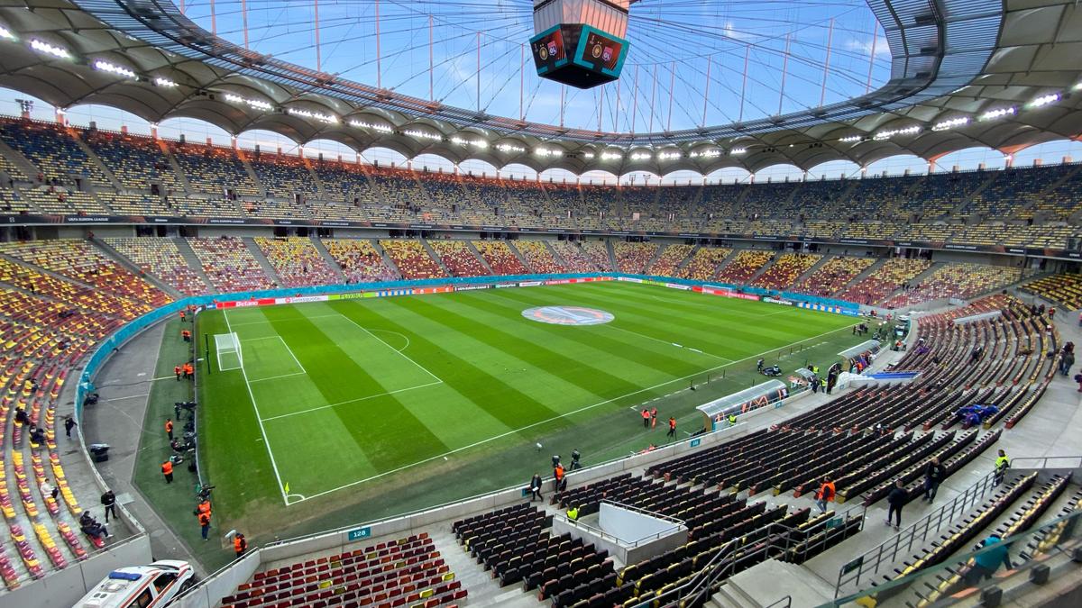 FCSB - Lyon, imagini dinaintea partidei