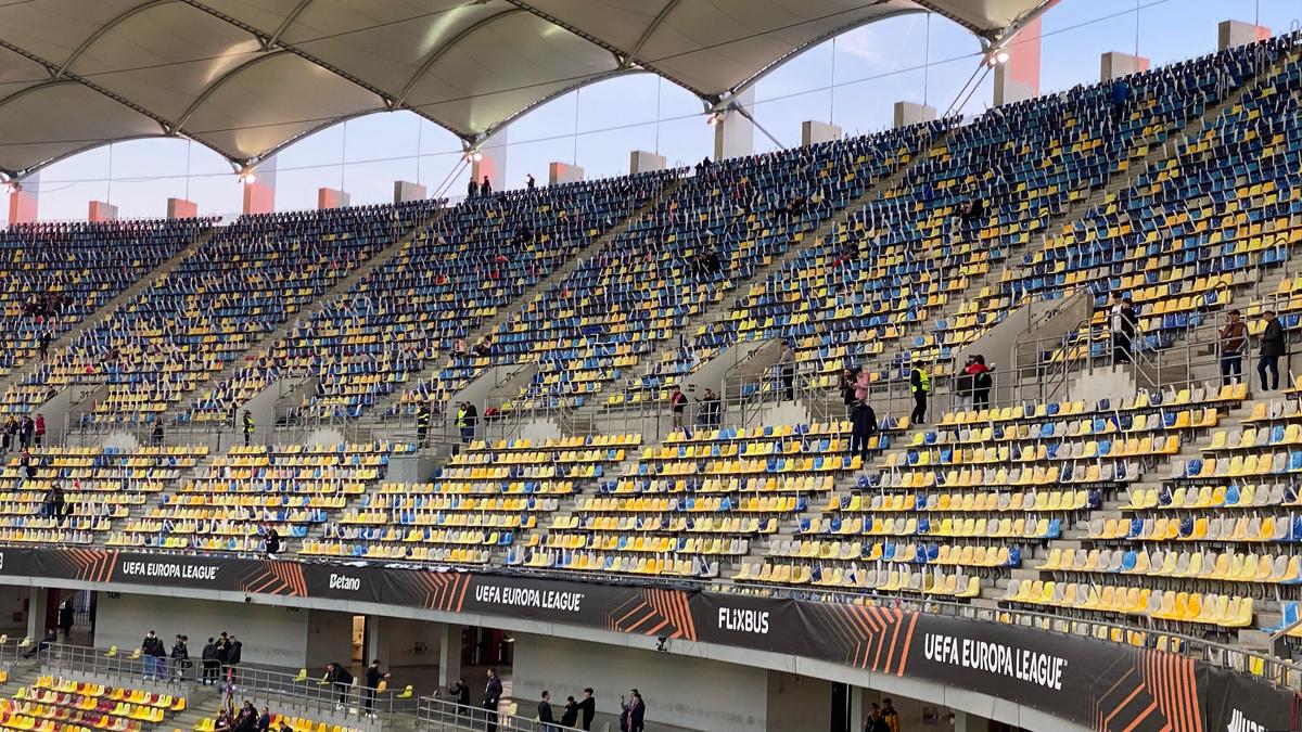 FCSB - Lyon, imagini dinaintea partidei