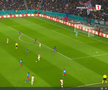 Golul lui Lyon în meciul cu FCSB, două mingi pe teren