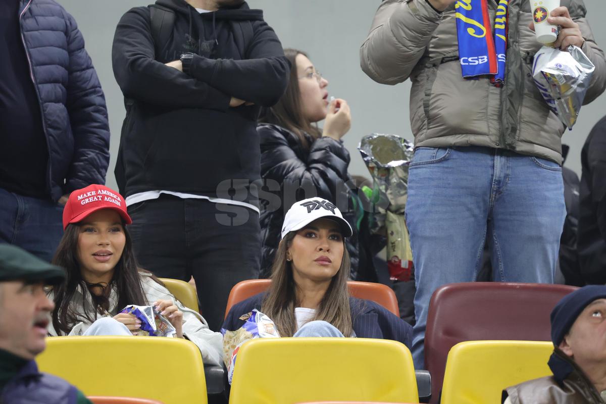 Apariție-surpriză pe Arena Națională » Prezentatoarea TV a atras toate privirile la FCSB - Lyon
