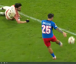 Golul lui Alexandru Băluță la meciul FCSB - Lyon