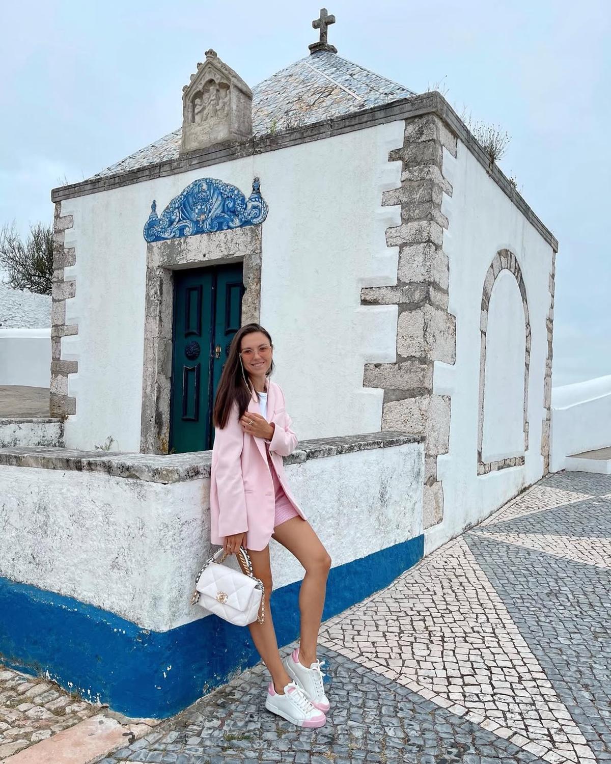 Kateryna, soția lui Paulo Fonseca, o ucraineană cu 18 ani mai tânără. Foto: Instagram