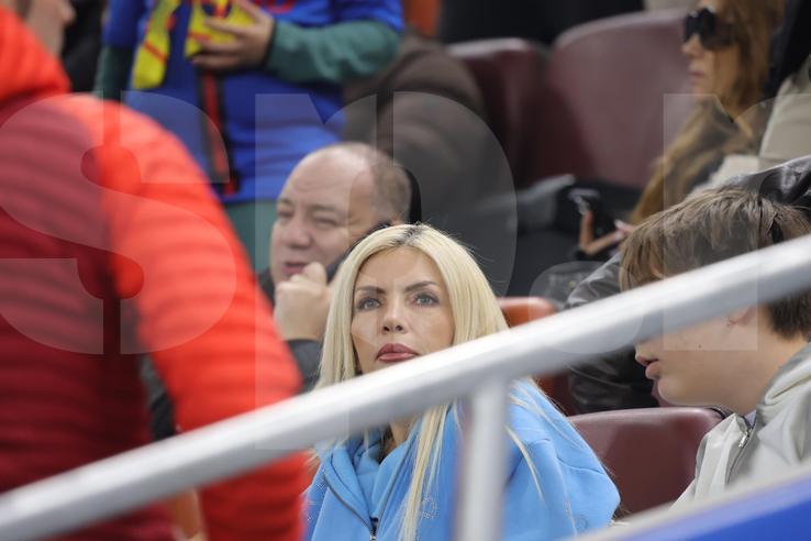 Laura Vicol, la FCSB - Lyon, foto: Ionuț Iordache
