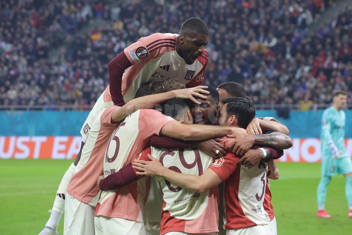 FCSB - Lyon, imagini din partidă