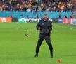 FCSB - Lyon, imagini de la încălzire