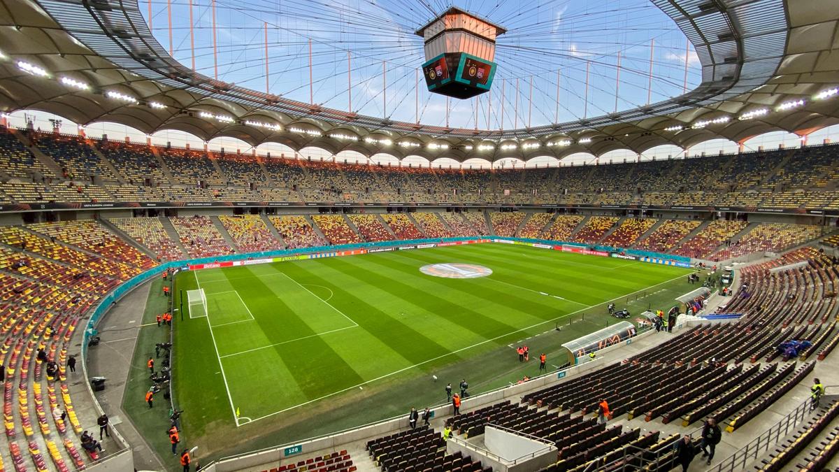 FCSB - Lyon, imagini dinaintea partidei
