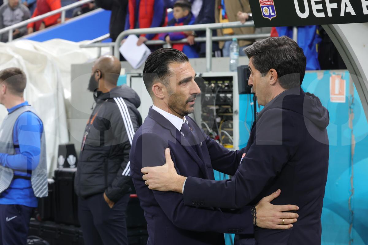 FCSB - Lyon, imagini din partidă