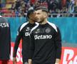 FCSB - Lyon, imagini de la încălzire
