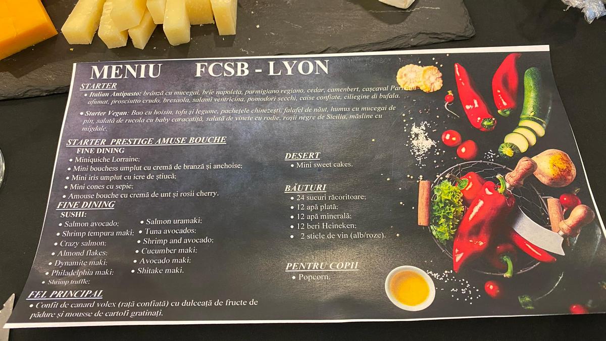 FCSB - Lyon, imagini dinaintea partidei