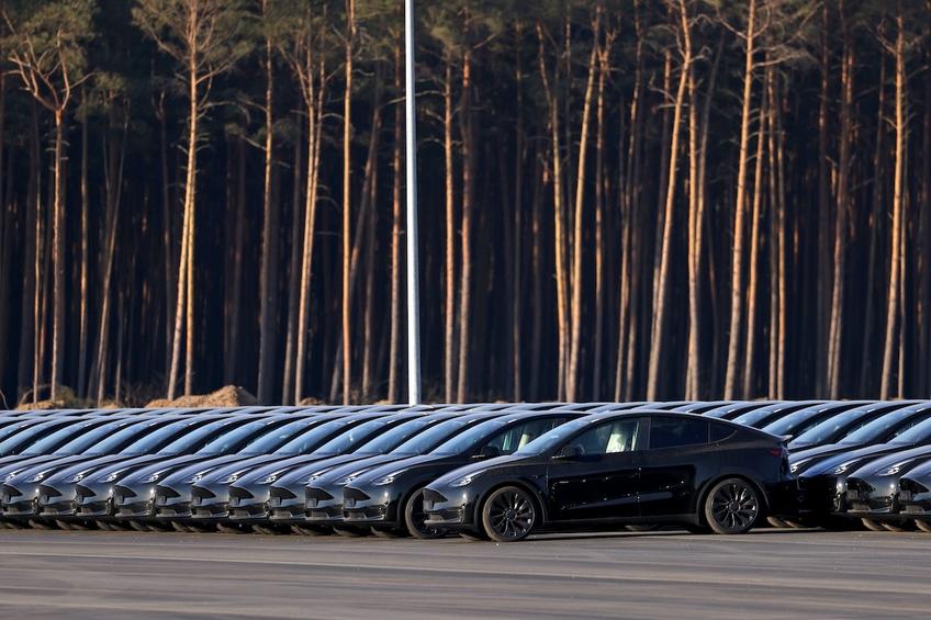 Tesla Model Y a fost cea mai vândută mașină a anului 2024 // FOTO: Guliver/GettyImages