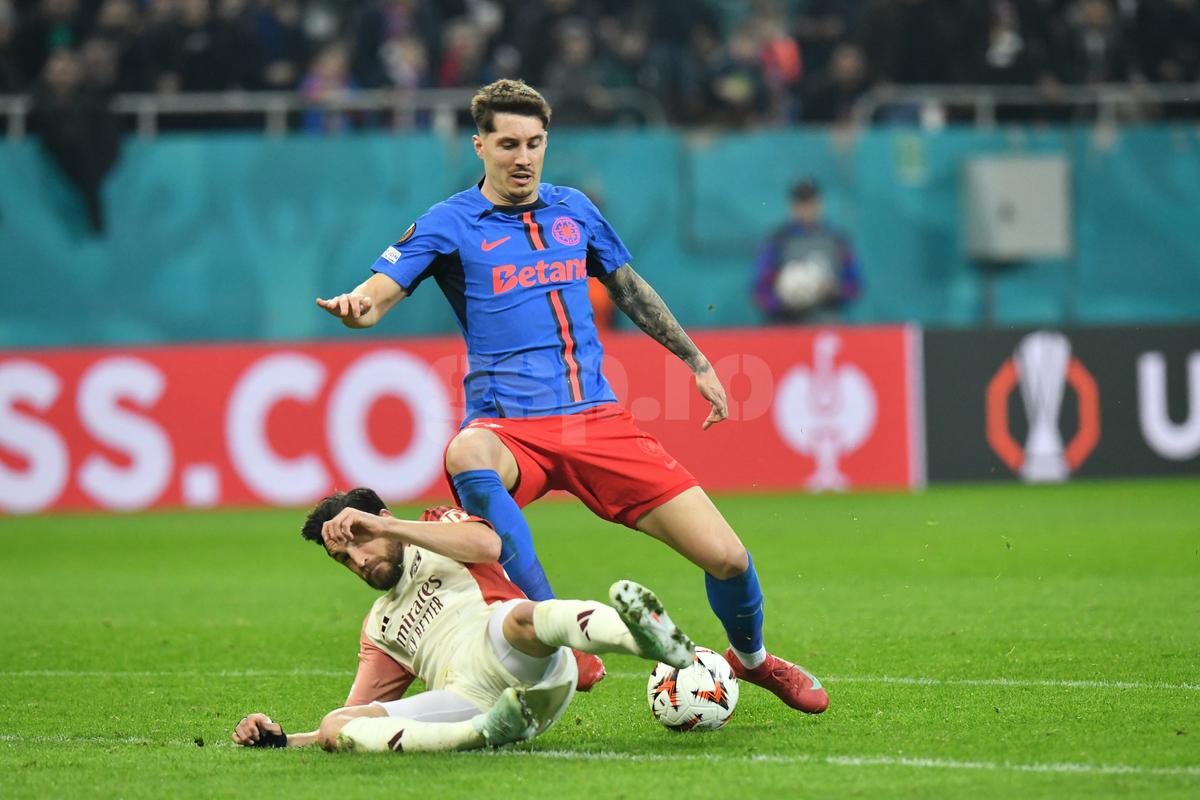 FCSB - Lyon, imagini din partidă