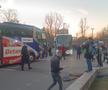 FCSB - Lyon, sosirea celor două formații