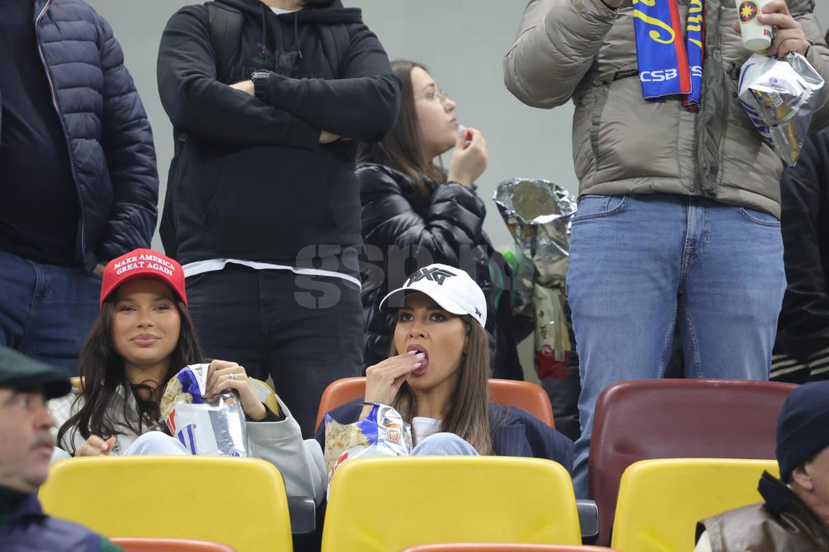 Apariție-surpriză pe Arena Națională » Prezentatoarea TV a atras toate privirile la FCSB - Lyon