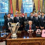 Donald Trump și Lionel Messi, la Casa Albă/ foto: Imago Images