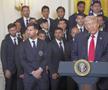Donald Trump și Lionel Messi, la Casa Albă/ foto: Imago Images